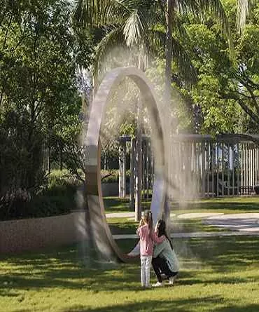 Indiabulls Sector 104 Amenities - Metal Ring Water